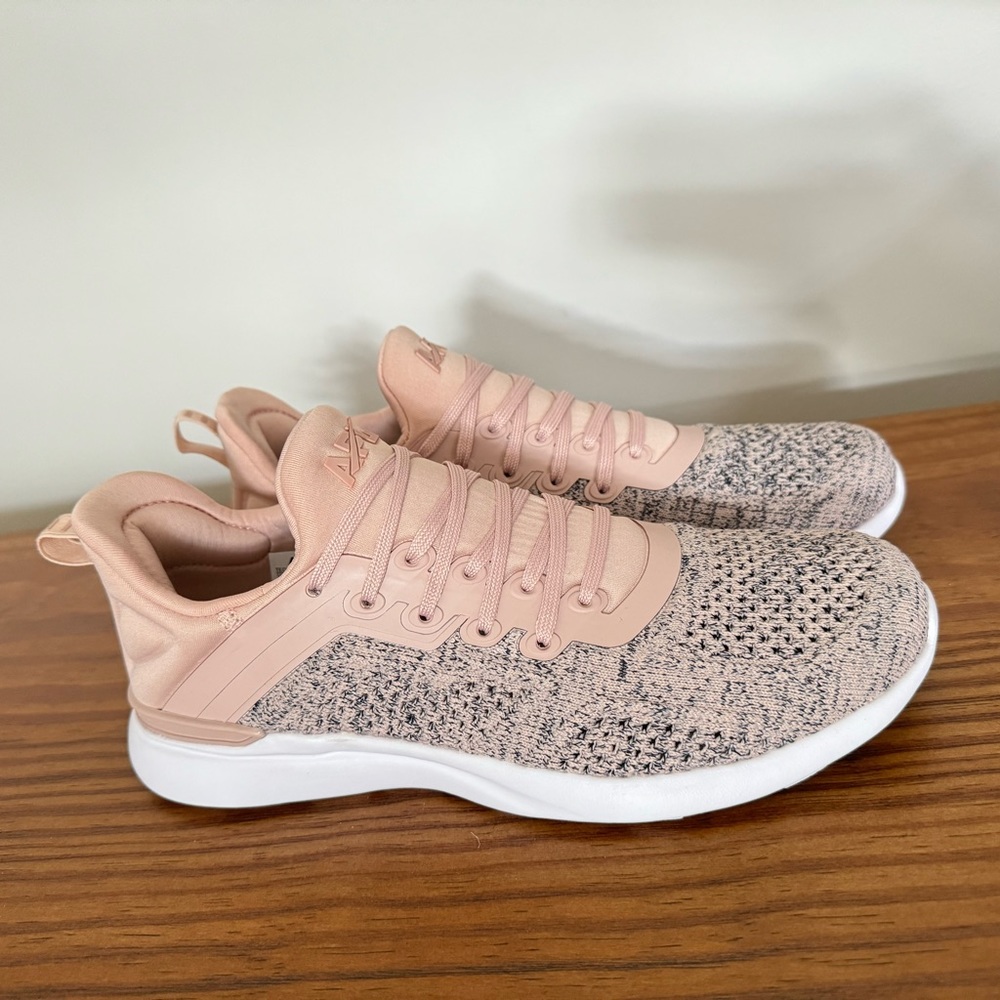 Apl Techloom Tracer Rose Dust Running Sneakers Sz… - image 5